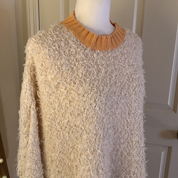Free People Fuzzy Crewneck Tunic Sweater - Picture 5 of 13